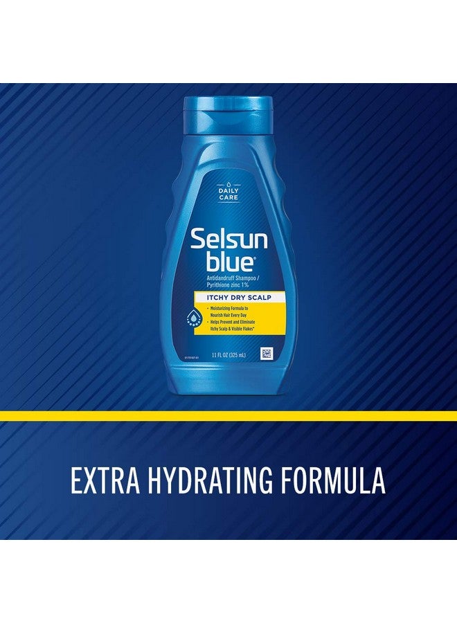 Selsun blue Itchy Dry Scalp Antidandruff Shampoo 11 Fl. Oz. Extrahydrating Formula Pyrithione Zinc 1% - Image 4