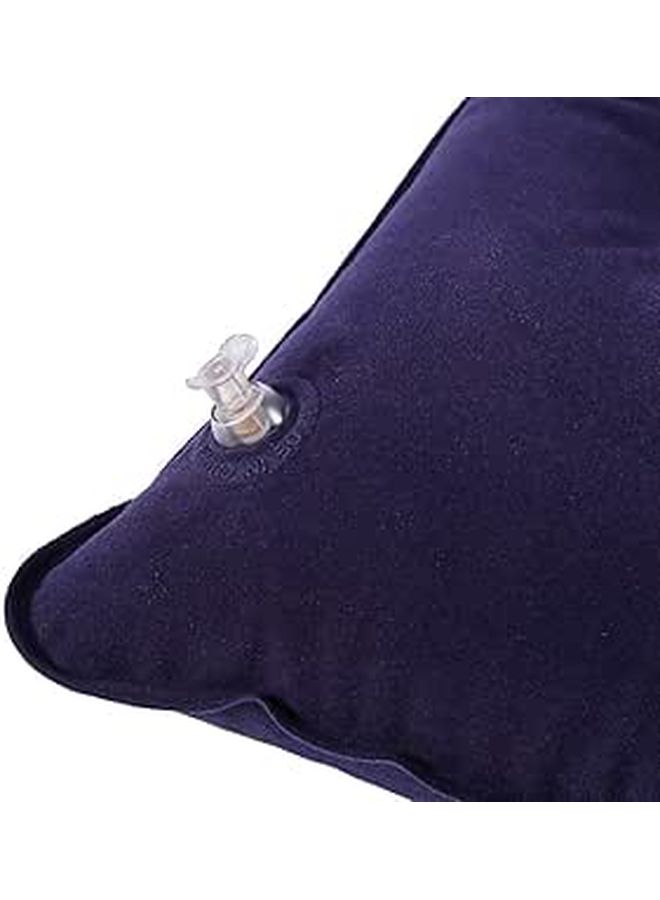 JTLB Portable Air Inflation Pillow PVC For Outdoor Travel Camping Hiking Sleeping - Image 1