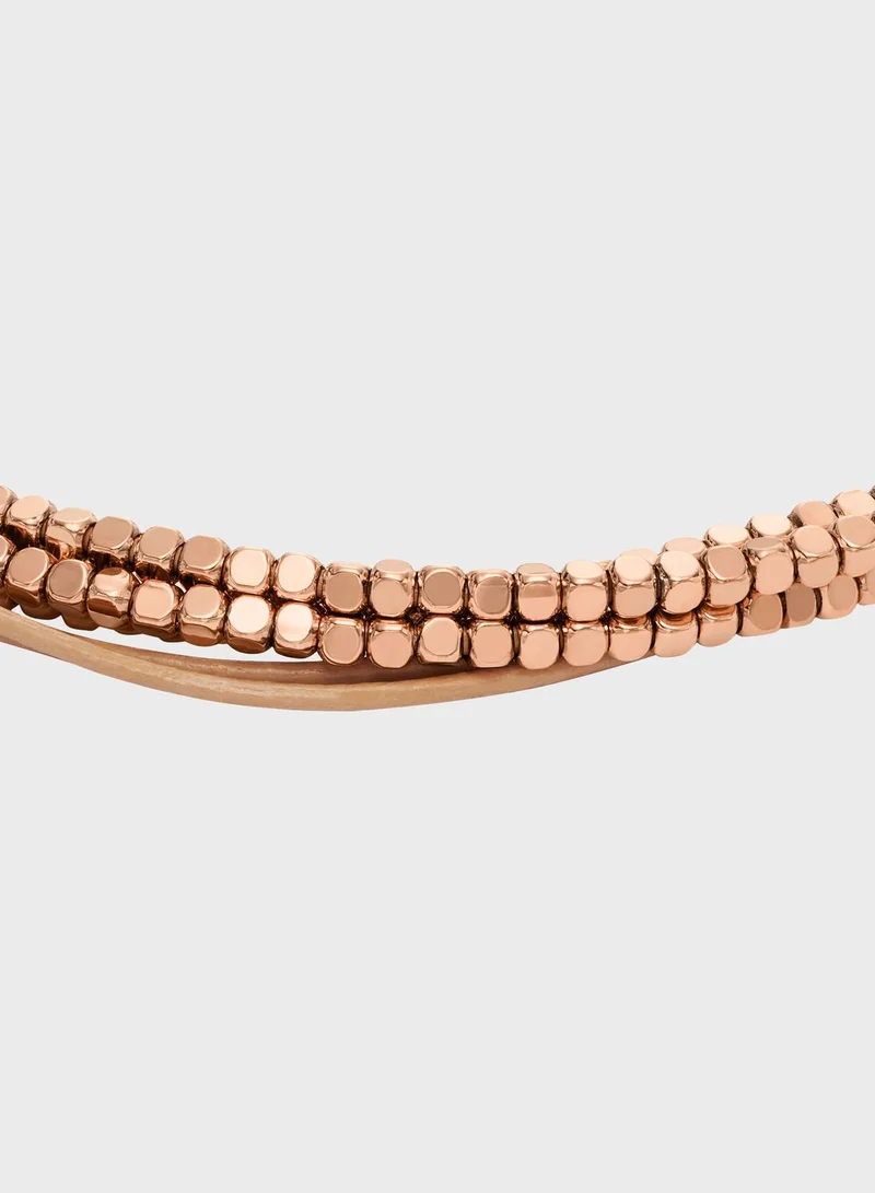 FOSSIL Beaded Detailed Bracelet