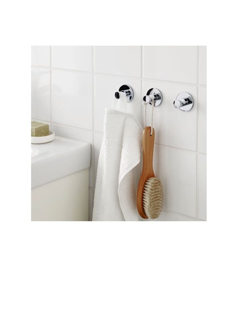 Hook, self-adhesive, chrome-plated - Image 3