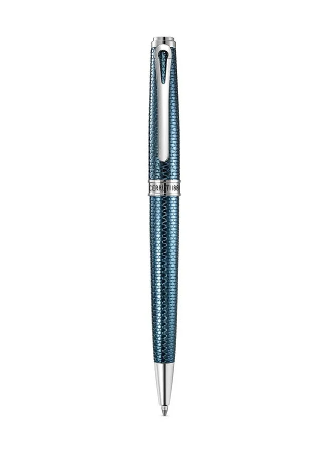 CERRUTI 1881 Giovanni Pen Blue Lacquer Finish with Signature Branding