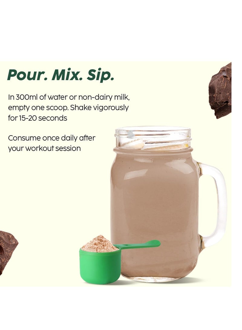 PLIX THE PLANT FIX Strength Vegan Protein Powder 3 Kg (Chocolate) Pea Protein Isolate And Brown Rice Blend, 25 G Protein - Image 5