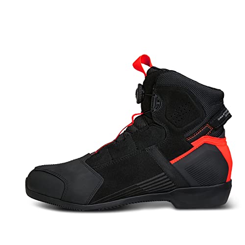 SHIMA Edge Vented, Motorcycle Shoes for Men - Breathable, Reinforced Street Riding Shoes with ATOP Closure System, Ankle Support, Anti-Slip Sole, Gear Pad (Khaki, 10) - Image 3