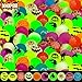 ZIRSENG 100 Piece Halloween Glow in The Dark Bouncing Balls 10 H alloween Theme Designs for Halloween Party Favor Supplies School Classroom Game Rewards Trick or Treating Goodie Bags Halloween Miniatures - Image 3