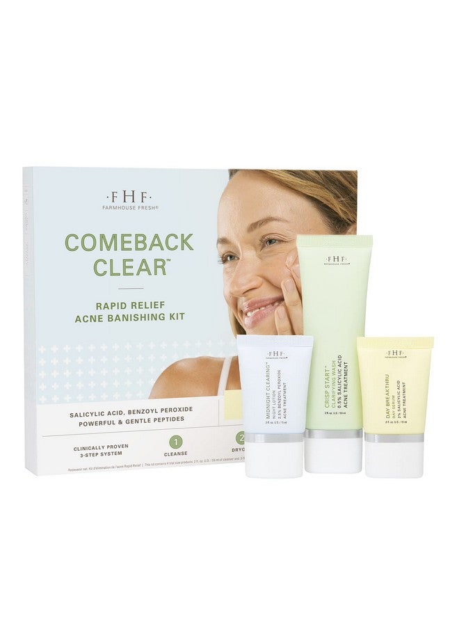 FarmHouse Fresh Comeback Clear Rapid Relief Acne Banishing Kit