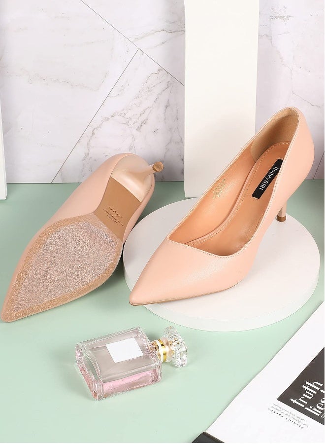 Generic Sole Anti-Slip Sticker, Self-Adhesive Sole Protector Sticker Crystal Clear Self-Adhesive Pad Sole Anti-Slip Protective Cover Sole Protector for High Heel Sneakers (3 Rolls 15.7x5.9 Inch) - Image 3