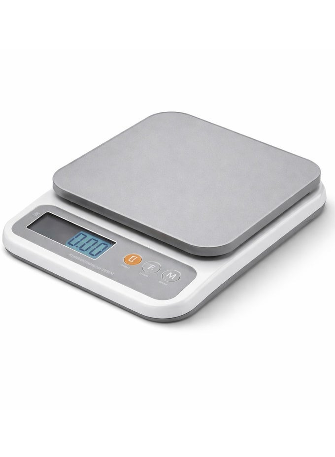 DIGITAL FOOD SCALE WITH LCD DISPLAYHIGH PRECISION 10KG COOKING SCALE WITH TARE FUNCTION, MULTIPLE UNIT CONVERSION (G/OZ/KG/LB), PORTABLE KITCHEN FOOD WEIGHING MACHINE FOR BAKING,MEAL PREP & HOME USE