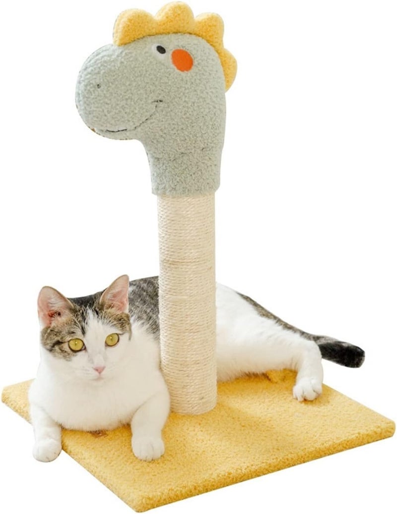 Cat Tower Dinosaur cat Climbing Frame Multi-Functional Small Apartment Scratching Post Litter one Does not Occupy an Area of ​​Four Seasons Universal Cute Toy(S) - Image 1