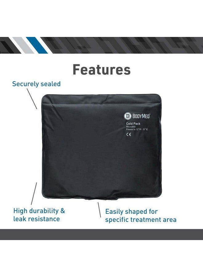 BodyMed BodyMed Heavy Duty Reusable Urethane Ice Pack for Knee, Arm, Elbow, Shoulder, Back - Professional Grade Cold Therapy for Injuries, Aches, Swelling, Bruises, Sprains - 21 in. x 13 in. (Oversize)  - Image 5