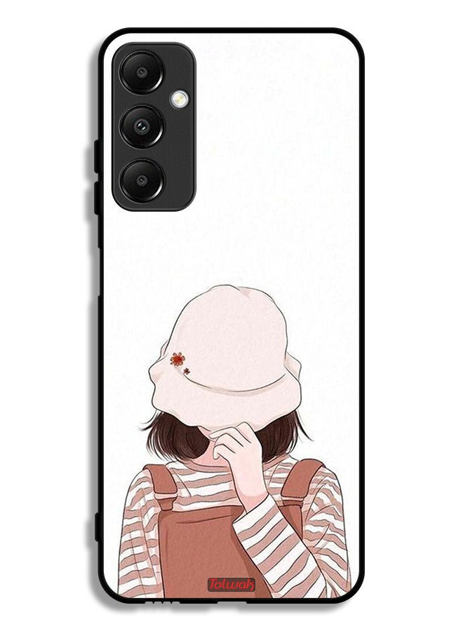 Tolwak Samsung Galaxy A05s Protective Case Cover Hide Face By Hat - Image 1