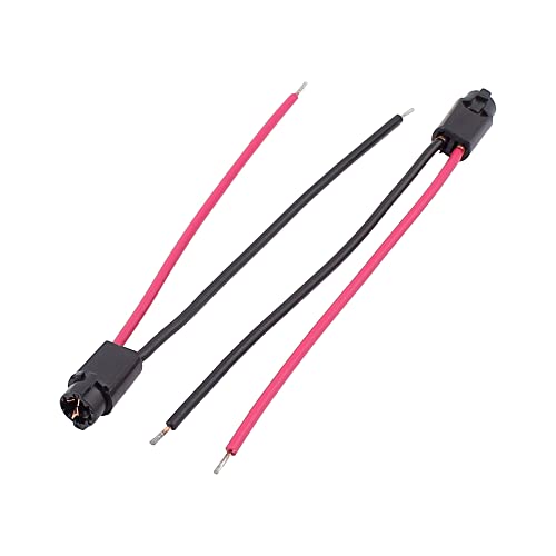 uxcell Car Dashboard Light T5 Socket Wiring Harness Connectors 10pcs - Image 2