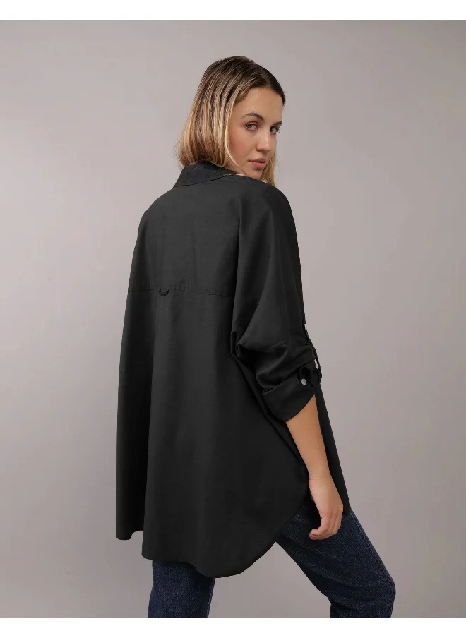 American Eagle AE Go Big Oversized Shirt