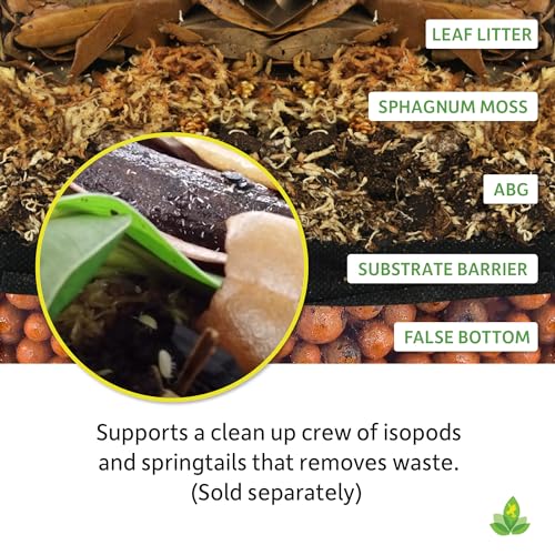 Josh's Frogs ABG Mix Tropical Plant Soil & Bioactive Terrarium Vivarium Substrate (4 Quart/1 Gallon) - Image 5