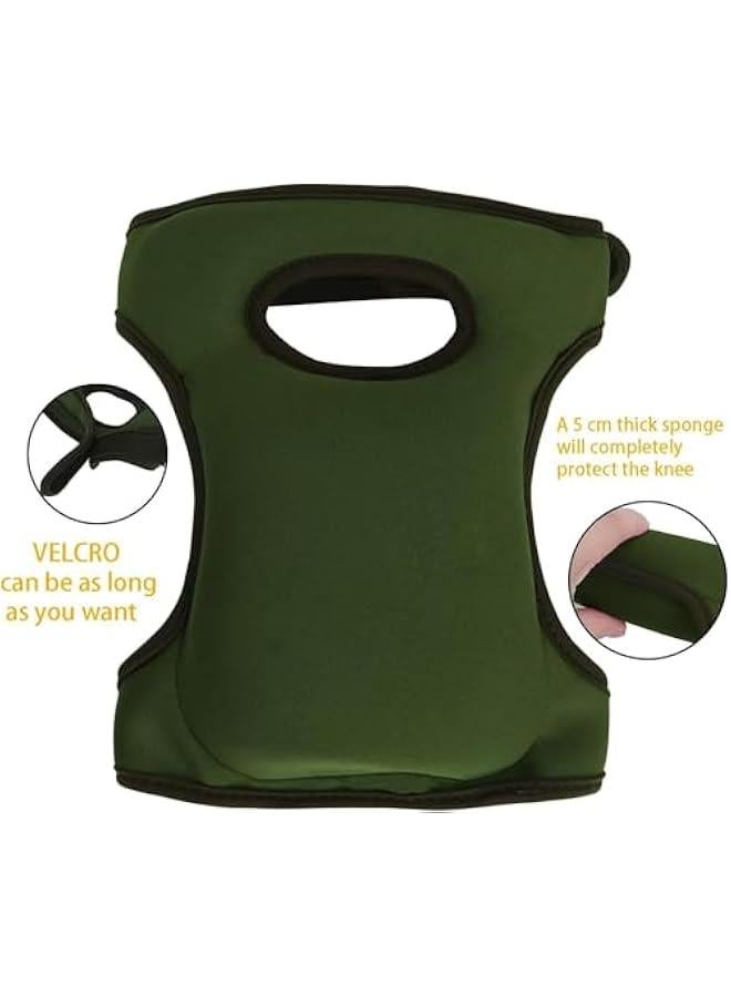 2 Pack Knee Pads for Garden,Ultra Thick Memory Foam Anti-slip Adjustable Kneepads for House Working, Floor and Carpet Cleaning, Gardening Maintain, Construction Work - Image 2