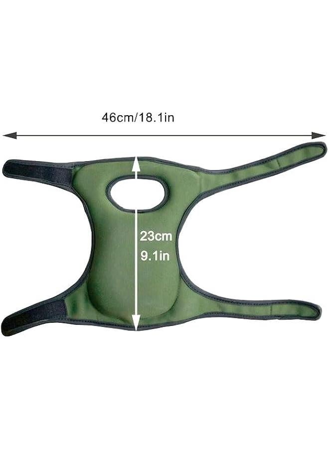 2 Pack Knee Pads for Garden,Ultra Thick Memory Foam Anti-slip Adjustable Kneepads for House Working, Floor and Carpet Cleaning, Gardening Maintain, Construction Work - Image 5