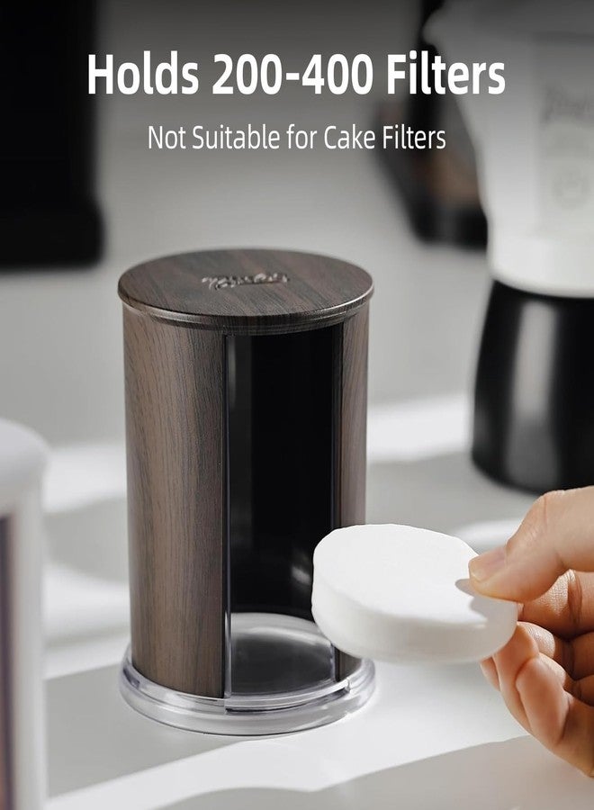 Bincoo Coffee Filter Holder with Lid - Compatible with 51, 53, 58,60mm Round Filters, Durable Counter Storage for Kitchen, Bar Accessories Decor, Fits Most Coffee Makers (Filters Not Included) - Image 3
