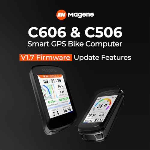 Magene C606 Smart Navigation GPS Bike Computer with Offline Map, 2.8-inch Color Touchscreen, WiFi & Bluetooth Cycling Computer, 11 Languages, IPX7 Waterproof - Image 2