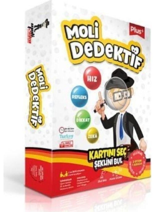 Detective Plus 2 In 1 Educational, Intelligence and Strategy Game