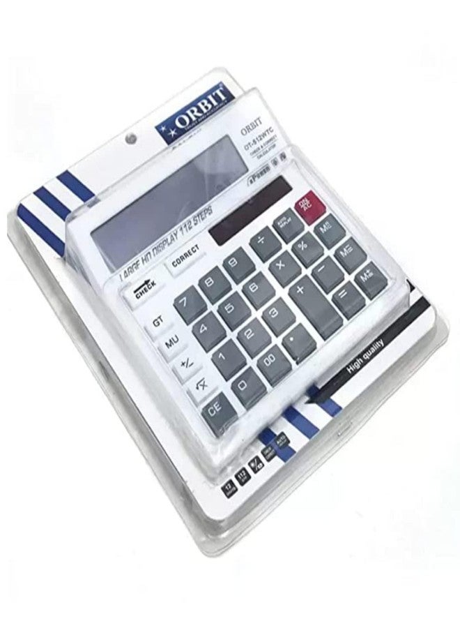 Trendmad آلة حاسبة OT-512 WTC Orbit Check and Correct، لون أبيض (عبوة من قطعة واحدة) - Image 1
