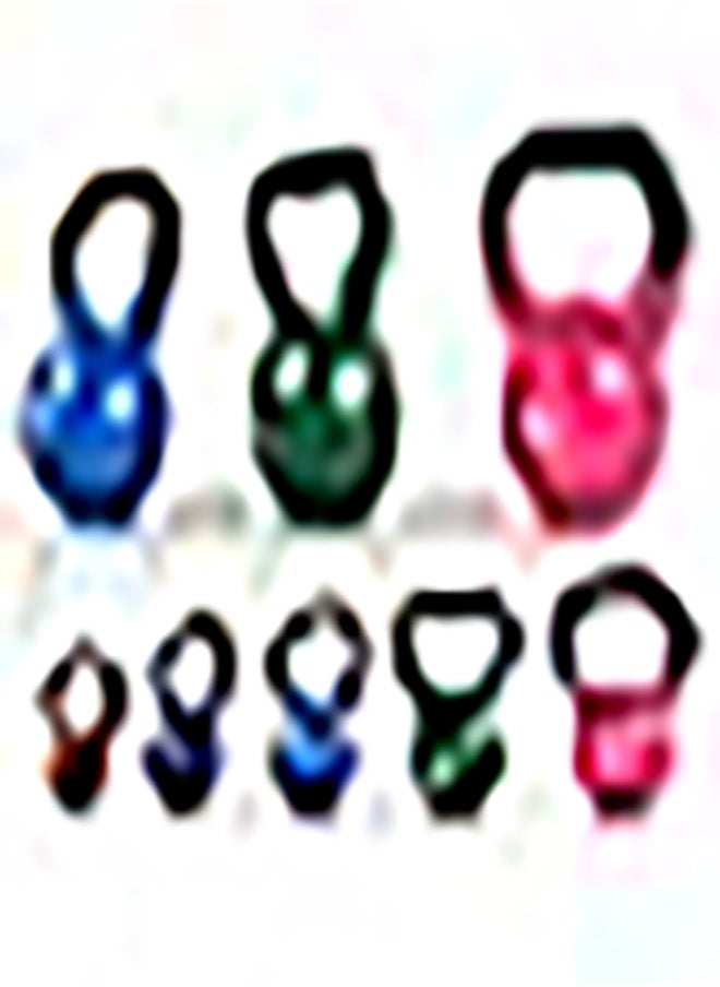 Miracle Fitness Miracle Fitness Vinyl Coated Kettlebell, Cast iron Kettlebell for Full Body Workout and Strength Training, Premium Kettlebells for Weightlifting, & Core Training Available in (4Kg to 20Kg)  - Image 3
