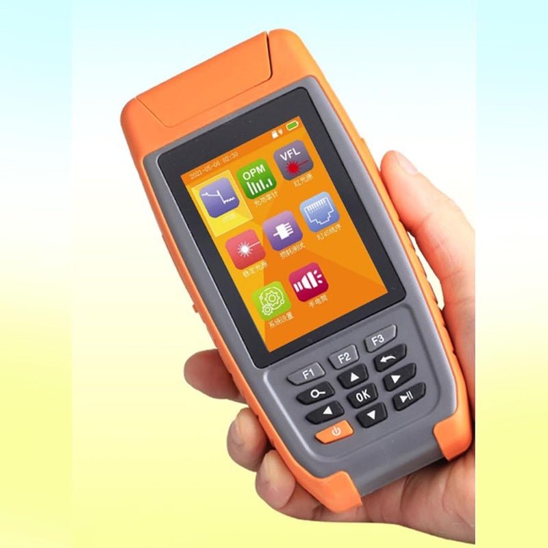 klarako Top Seller Optical TM180 Time Domain Reflectometer 24dB Performance Premium Single Fiber Cable Exceptional 1310 1550nm Wavelength Unique 3.5in Color LCD Enhanced Fiber Optic - Image 3