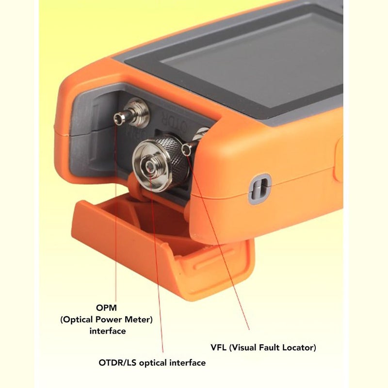 klarako Top Seller Optical TM180 Time Domain Reflectometer 24dB Performance Premium Single Fiber Cable Exceptional 1310 1550nm Wavelength Unique 3.5in Color LCD Enhanced Fiber Optic - Image 2
