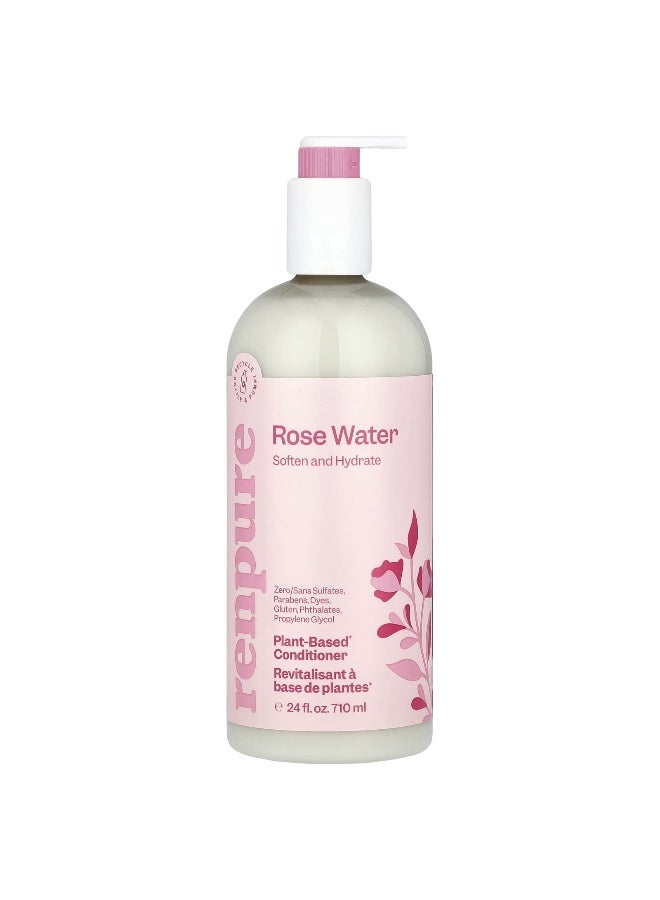 Renpure, Plant-Based Conditioner, Rose Water, 24 fl oz (710 ml) - Image 1