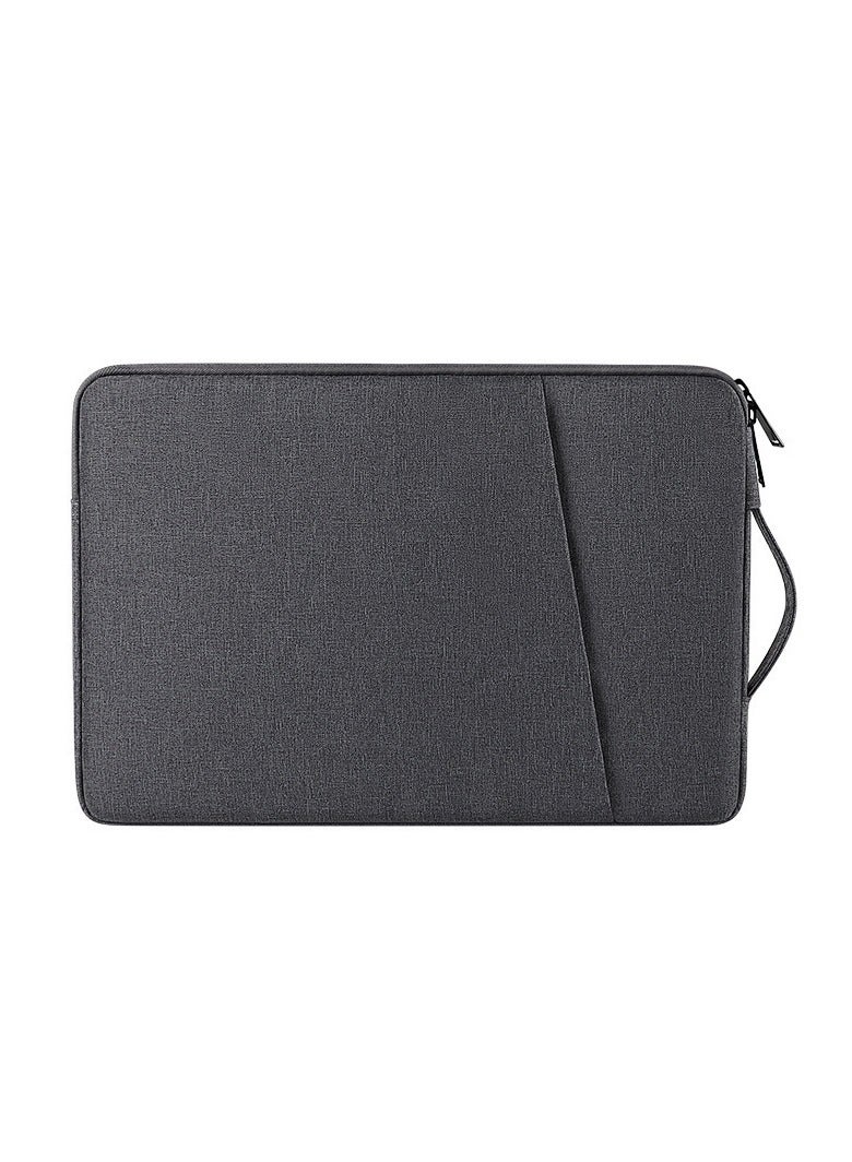 Nadrab Laptop Bag 15.6 Inch Laptop Bag Tablet Case Handbag Waterproof Commuter Briefcase Travel Laptop Backpack (Dark Gray, 15.6 Inch) - Image 1