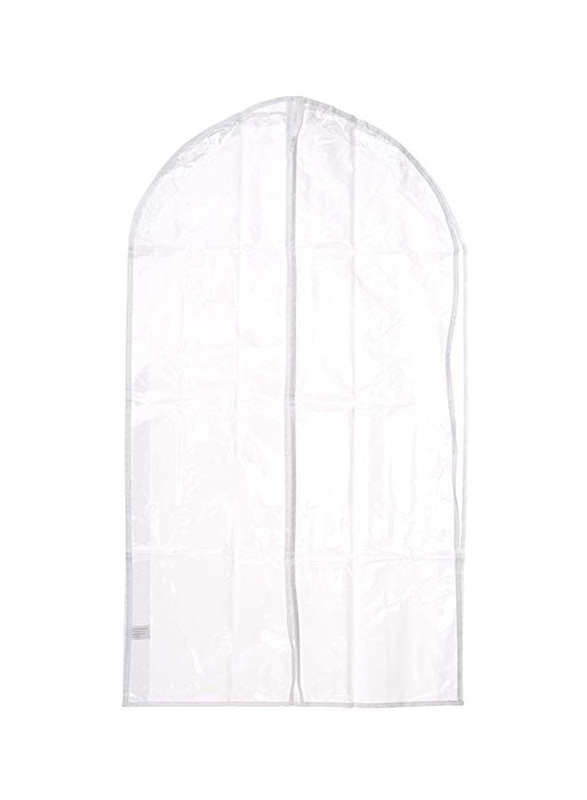 Whitmor Zippered Hanging Suit Bag - Clear,Gray - Image 1