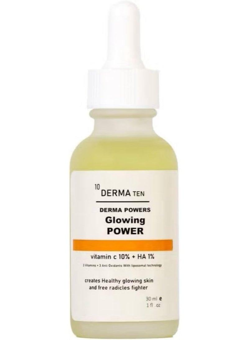 ديرما تن ديرما تين ديرما باورز فيتامين سي 10% مهدئ 30 مل - Image 1