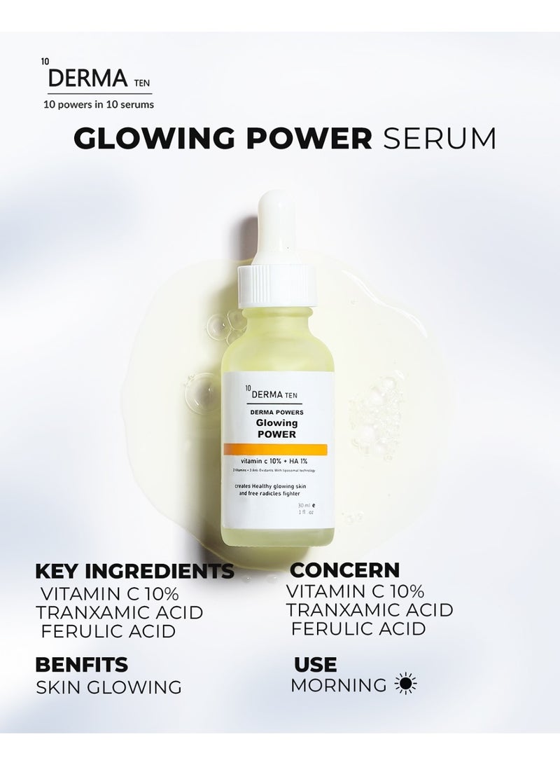 ديرما تن ديرما تين ديرما باورز فيتامين سي 10% مهدئ 30 مل - Image 4