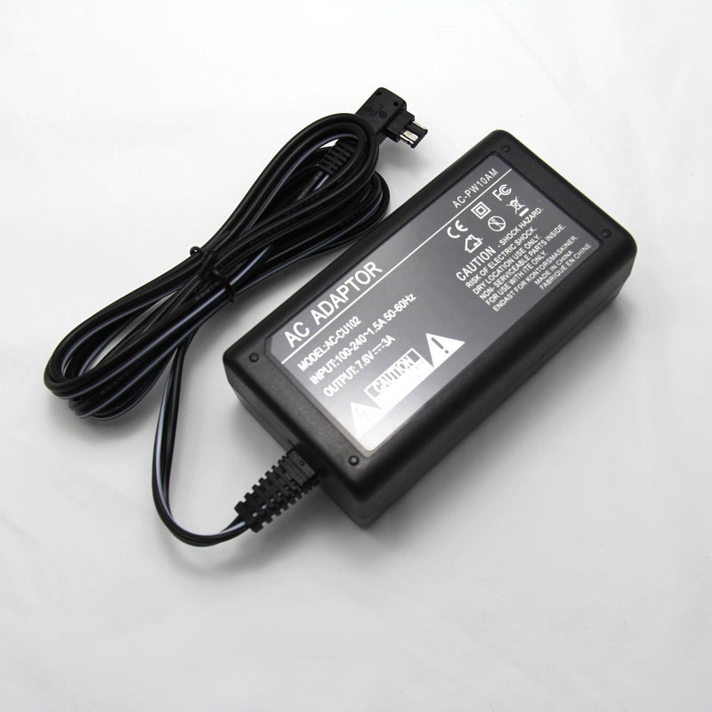 Glorich AC-PW10AM ACPW10AM Replacement AC Power Adapter for Sony Alpha SLT-A57, A77, A99, DSLR-A100, A200, A230, A290, A300, A330, A350, A380, A390, A450, A500, A550, A580, A700, A850, A900 Cameras - Image 2
