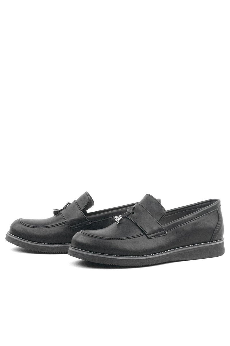 Rakerplus Raker Plus Classic Kids' Loafer in Matte Black - Image 5