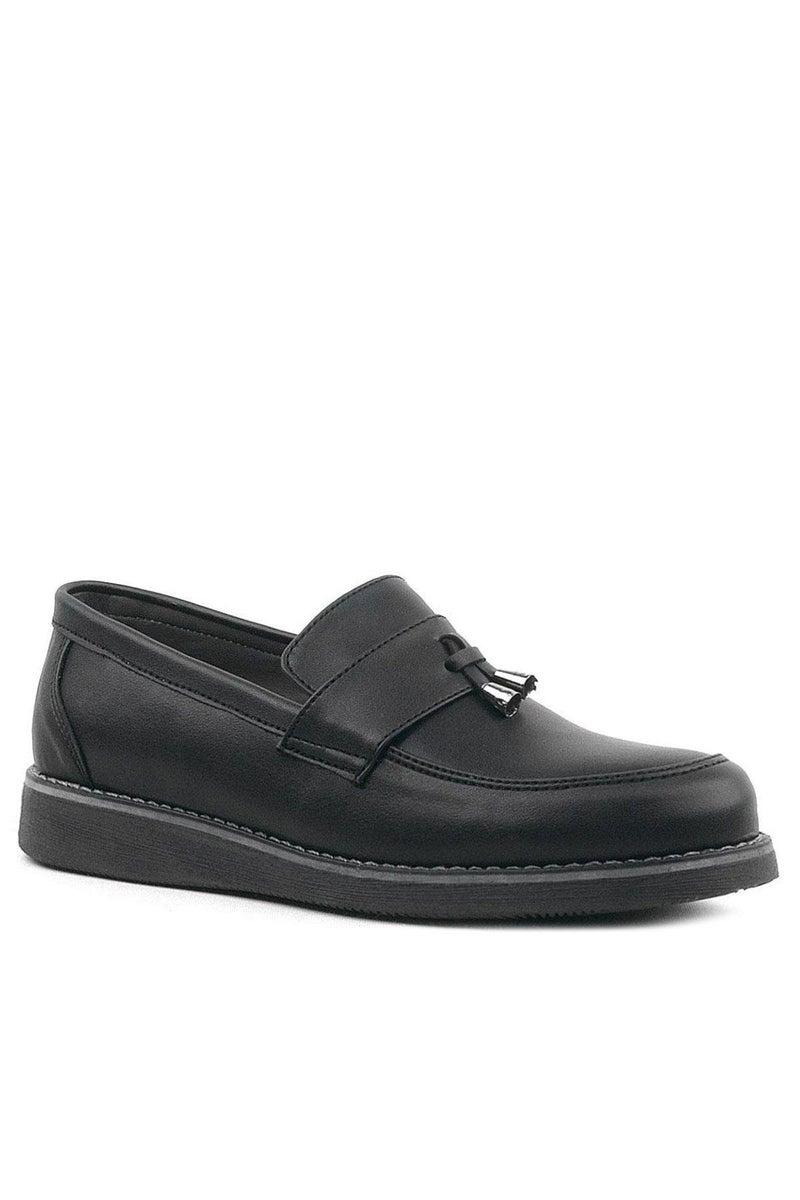 Rakerplus Raker Plus Classic Kids' Loafer in Matte Black - Image 3