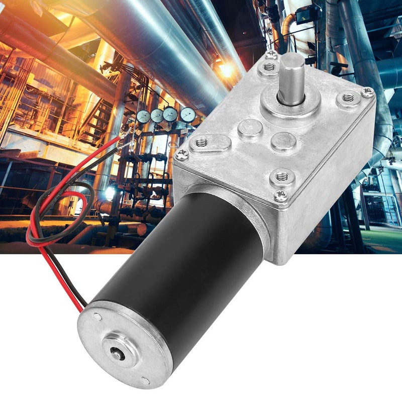 Reversible 24V DC Electric Gear Motor 8mm Shaft 70 RPM Speed Reduction - Image 4