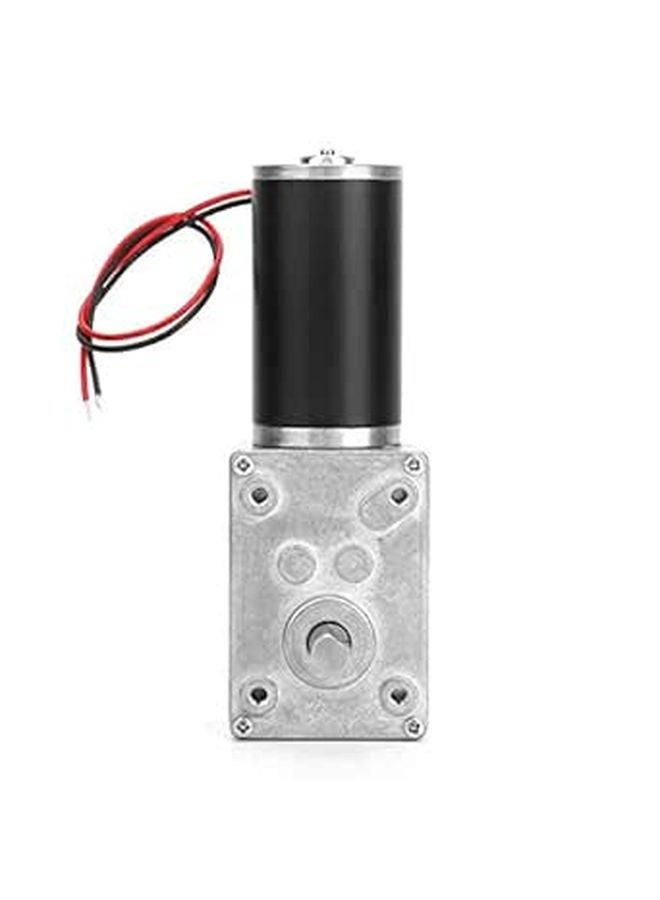Reversible 24V DC Electric Gear Motor 8mm Shaft 70 RPM Speed Reduction - Image 1