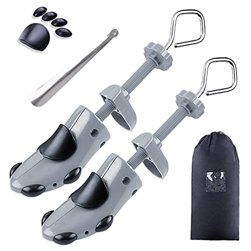 cyrico Shoe Stretcher Men 4-way Shoe Expander Widener Shoe Tree Shape for Wide Feet - Image 1