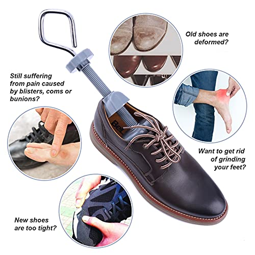 cyrico Shoe Stretcher Men 4-way Shoe Expander Widener Shoe Tree Shape for Wide Feet - Image 4