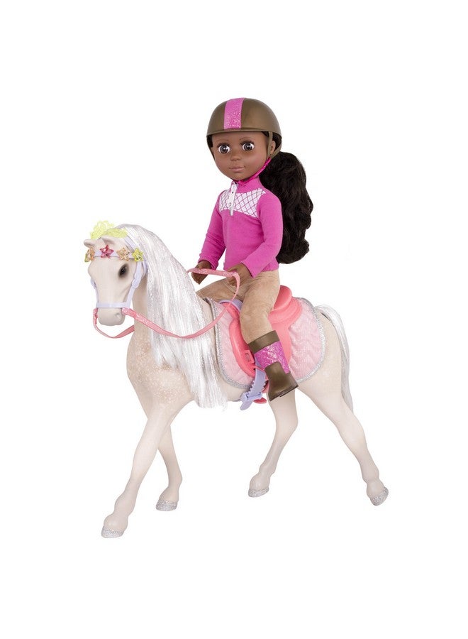 Glitter Girls By Battat Starlight 14" Toy Horse 14 Inch Doll Accessories And Clothes For Girls Age 3 And Up Children’S Toys , White - Image 4