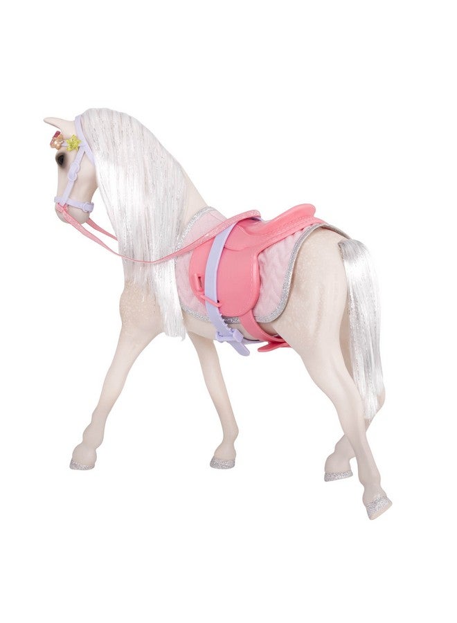 Glitter Girls By Battat Starlight 14" Toy Horse 14 Inch Doll Accessories And Clothes For Girls Age 3 And Up Children’S Toys , White - Image 2