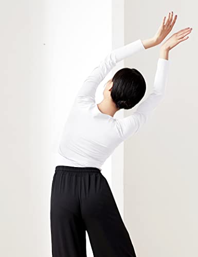 Daydance Crop Women Ballet Sweater Pullover Dance Shrug for Leotards, Cami Tank Shirts - Image 3