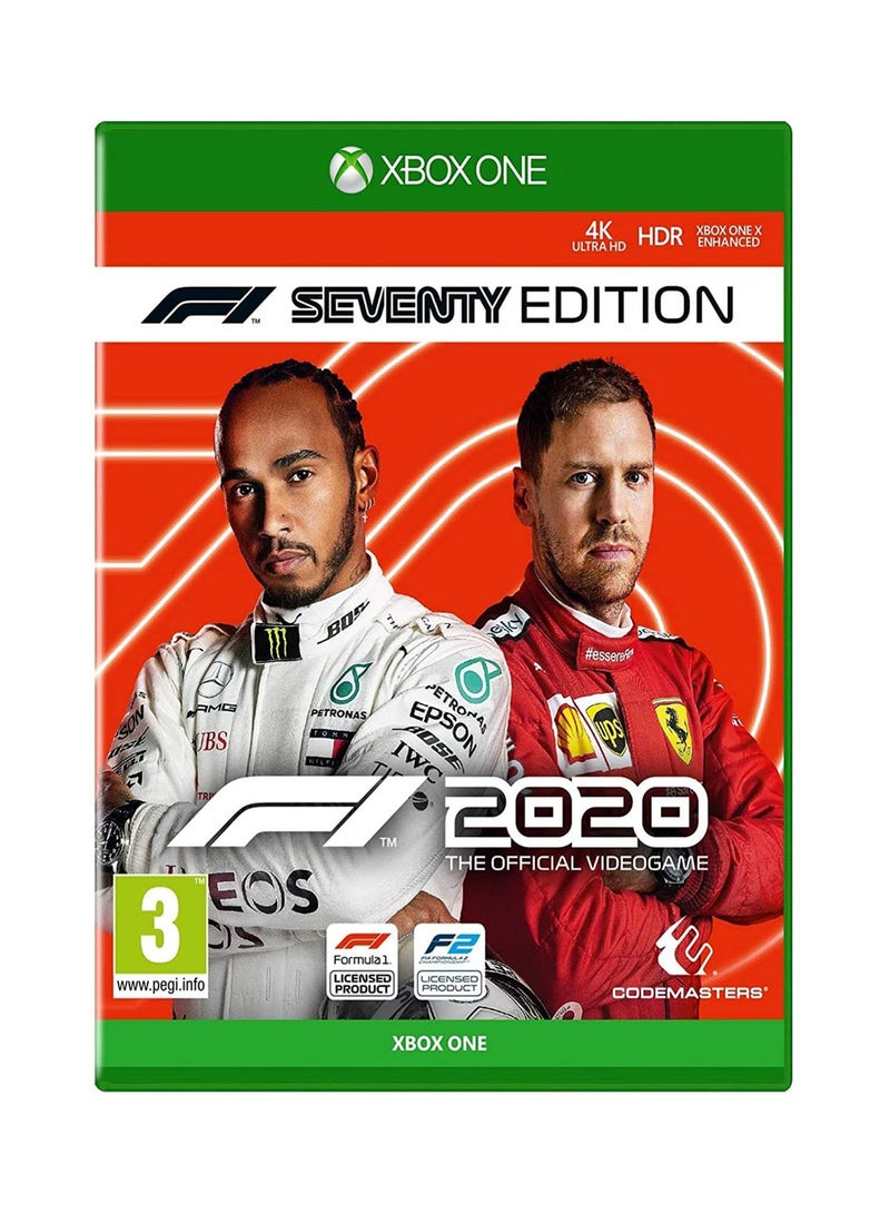 لعبة "F1 2020 Seventy Edition" (إصدار عالمي) - xbox_one