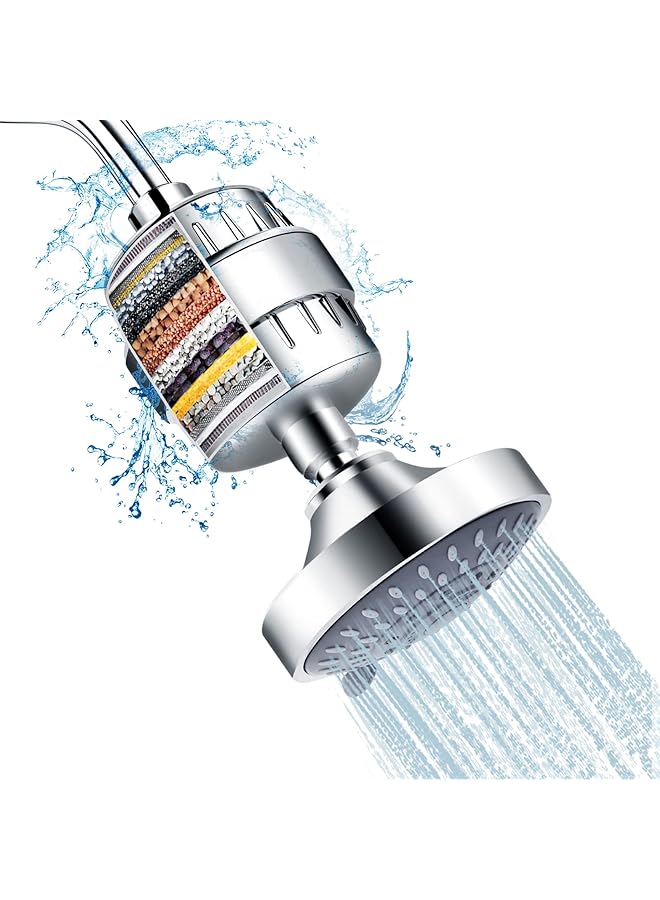 erorex Shower Head Combo 5 Spray Settings - Image 1