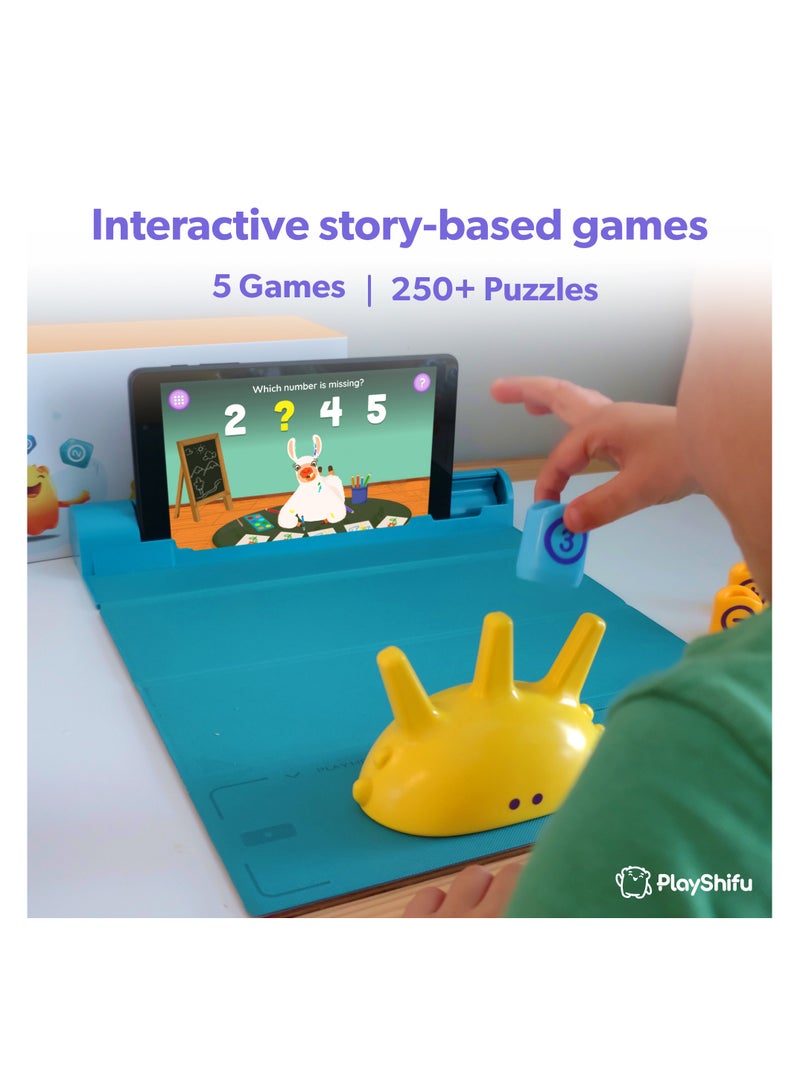 PlayShifu PlayShifu Plugo Count AR-Powered Math STEM Toy with Numbers and Arithmetic Operators for Kids - 250+ Story-Based Interactive Math Challenges Fun Learning, Interactive Game (Mission Math)  - Image 2