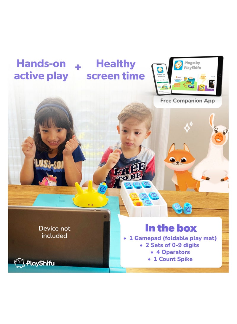PlayShifu PlayShifu Plugo Count AR-Powered Math STEM Toy with Numbers and Arithmetic Operators for Kids - 250+ Story-Based Interactive Math Challenges Fun Learning, Interactive Game (Mission Math)  - Image 5