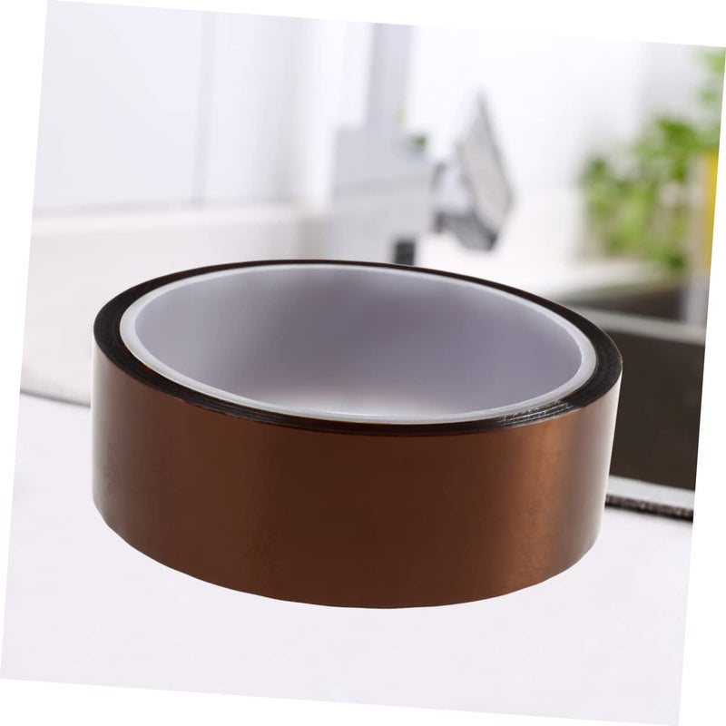 Polyimide Heat Resistant Adhesive Tape 9pcs Tawny For PCB Protection High Temperature Insulation - Image 3