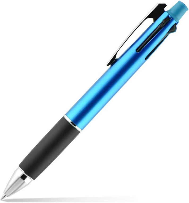 uni JETSTREAM 4&1 Multifunction Pen with Mechanical Pencil - Light Blue - Image 1