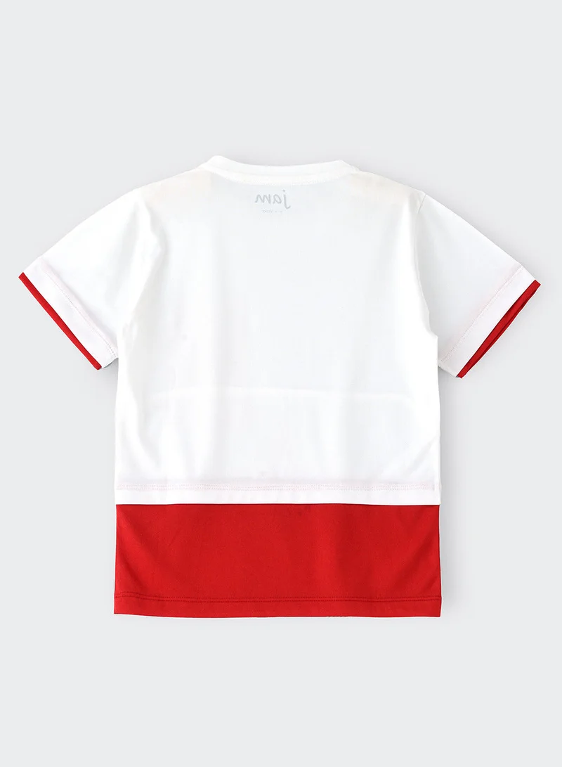 JAM Knit t-shirt with pocket at front