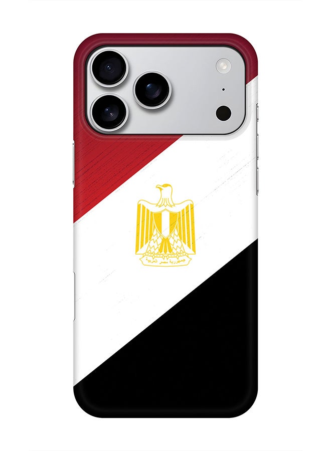 For iPhone 17 Pro Max,Case, [Compatible with MagSafe] Magnetic cover Slim fit Protection Matte, - Flag Of Egypt