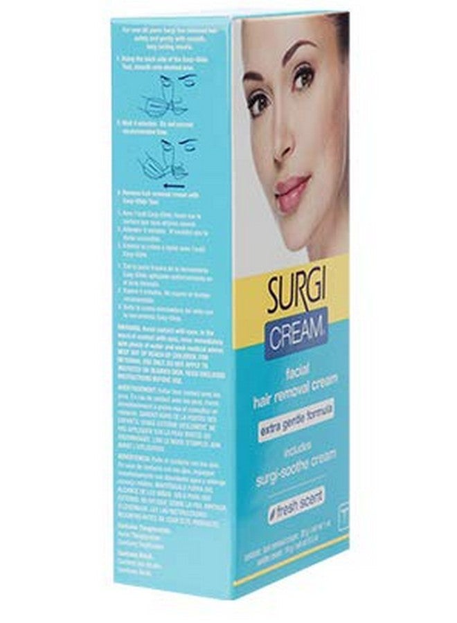 Surgiwax Surgicream Hair Remover Extra Gentle Formula For Face 1Ounce Tubes (Pack Of 3) - Image 4